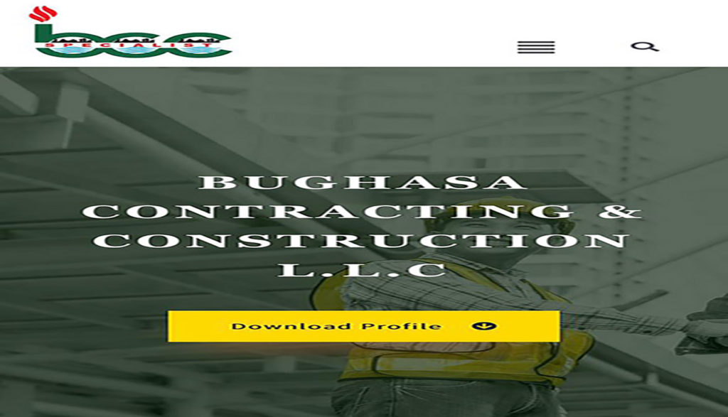 portfolio company website image